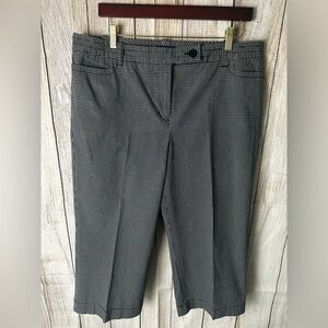 Nautica Patterned Cropped Dress Pants